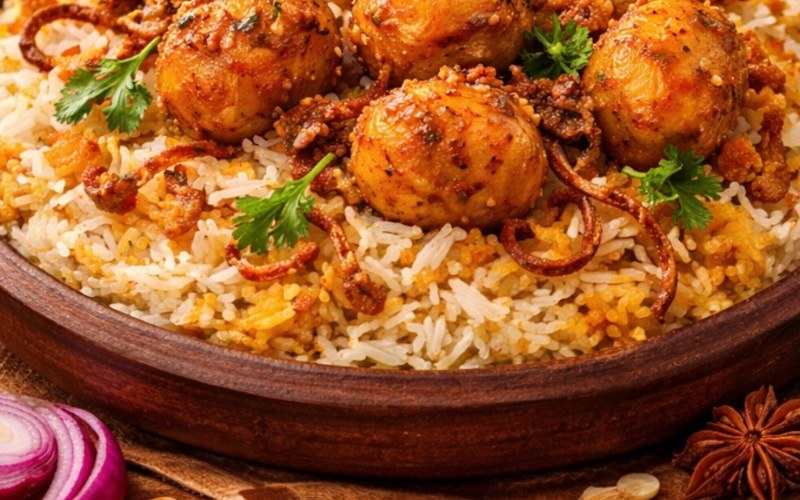 Hyderabadi Aloo Dum Biryani – Biryani Panda Nagpur