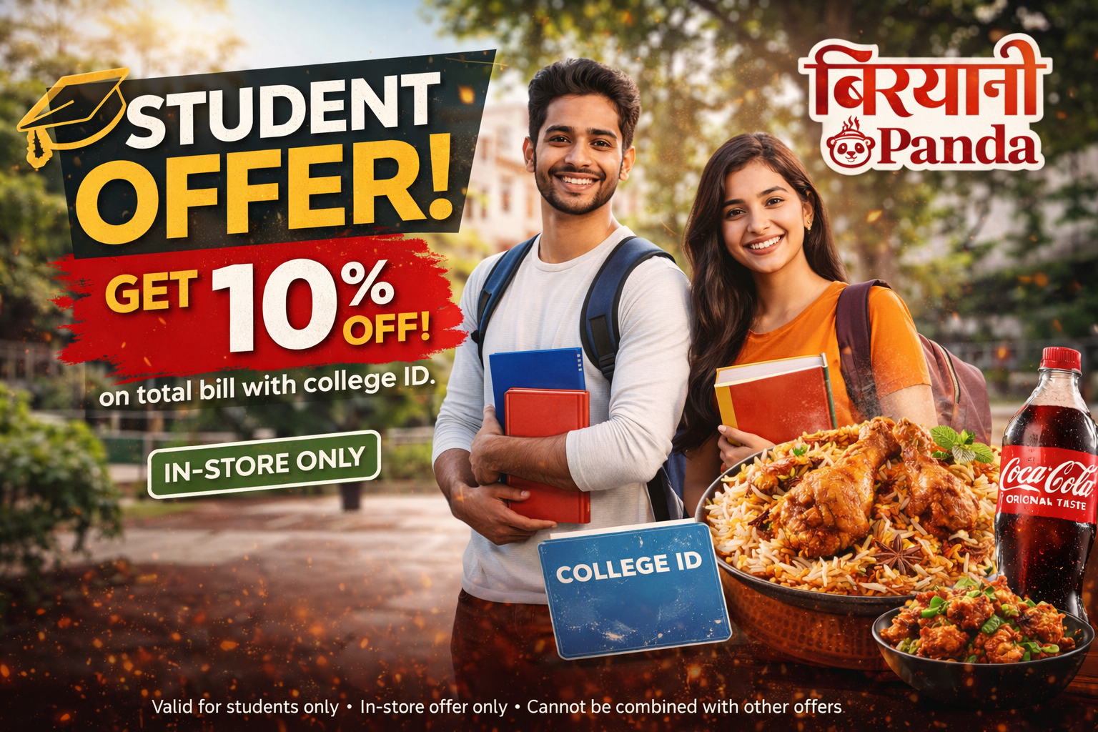 Student Discount – 10% Off