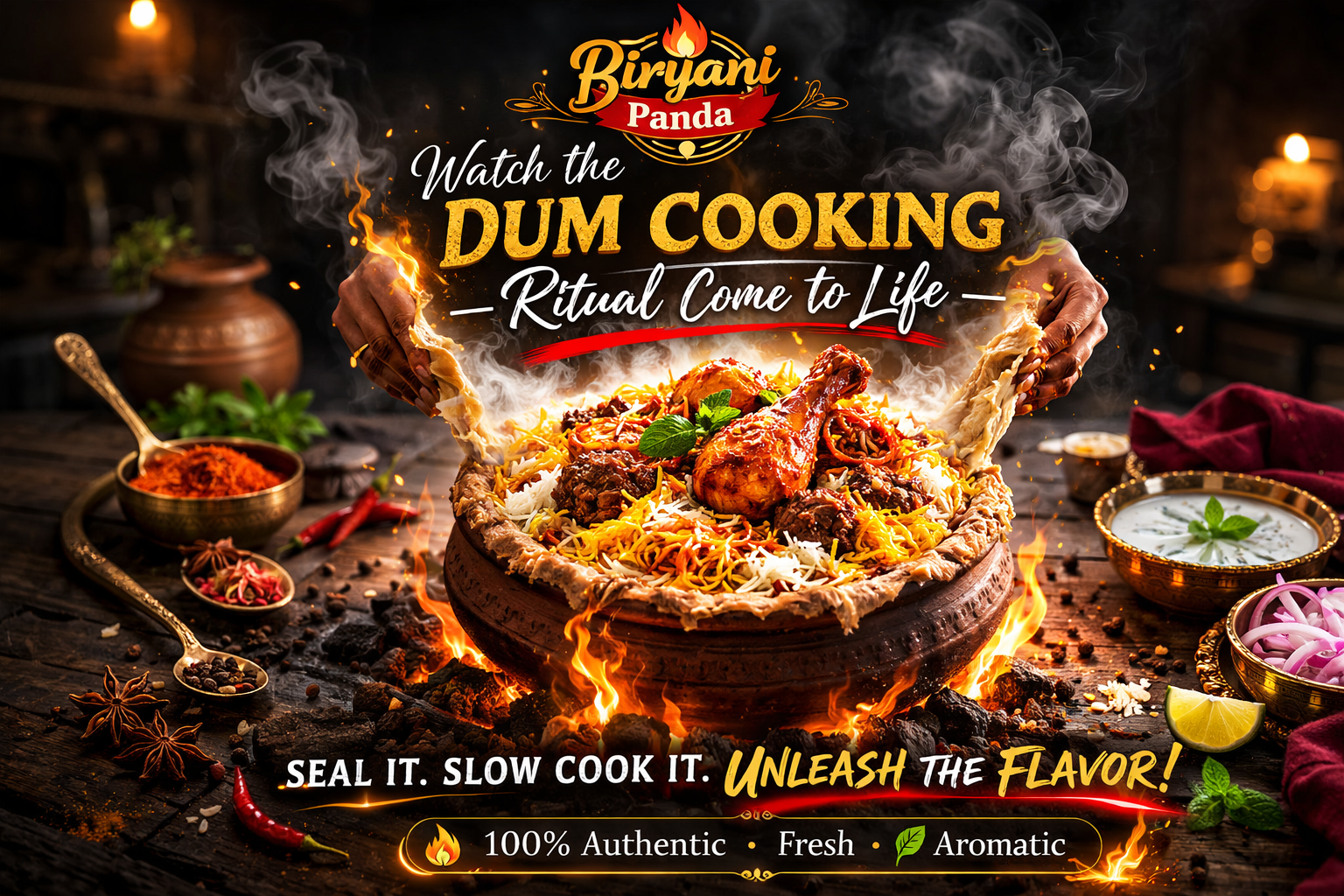 Biryani Panda – The Art of Dum